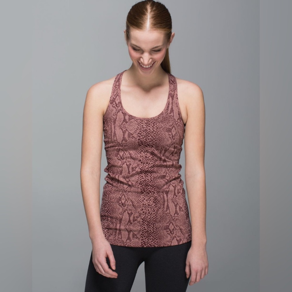 lululemon athletica Snake Print Tank Top - Brown